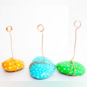 Painted Rocks-Rock Picture Frames (Handmade)